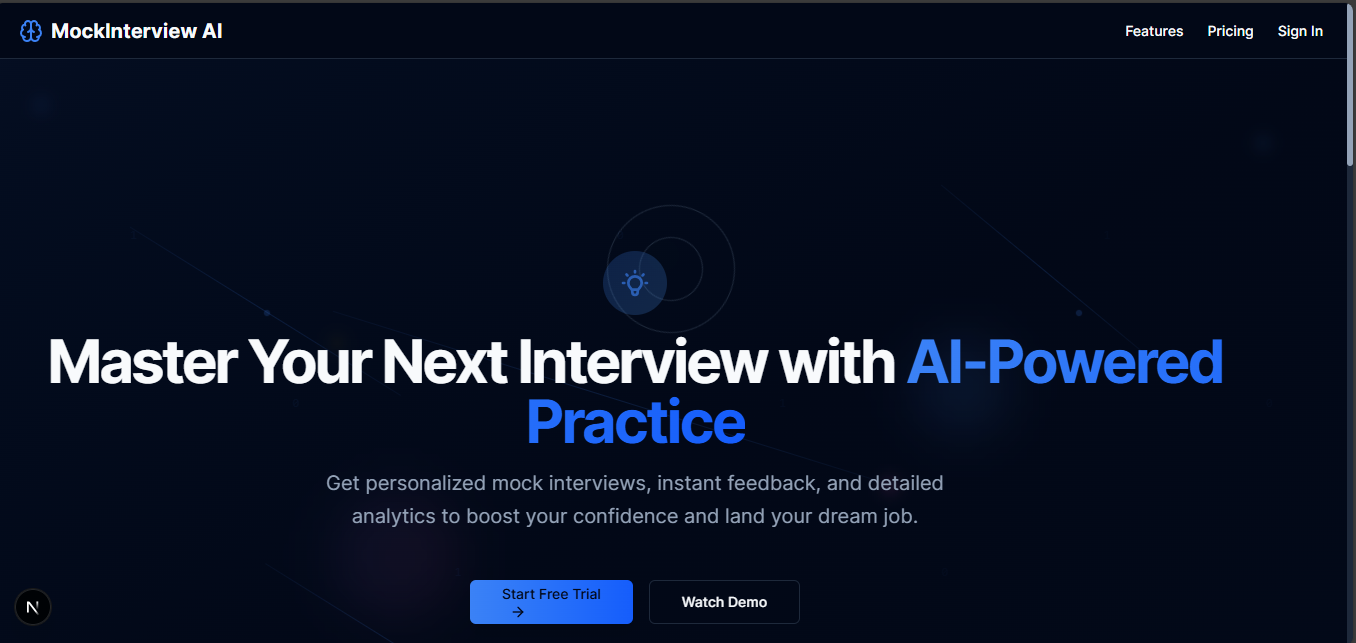 AI-Powered Mock Interview Platform